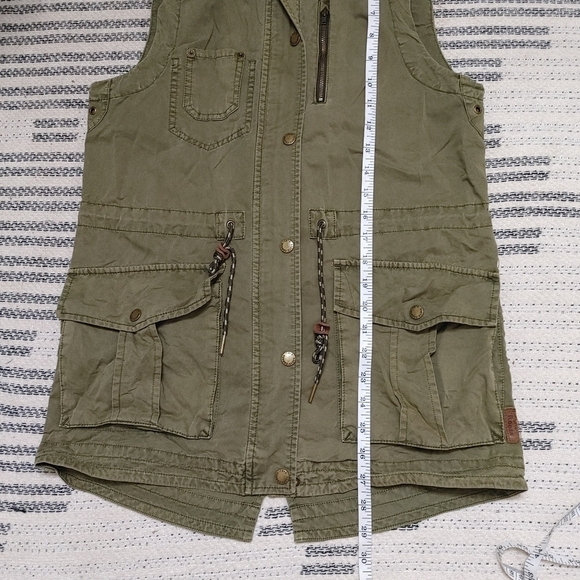Roots Woven Utility Vest Size XS - Picture 16 of 16